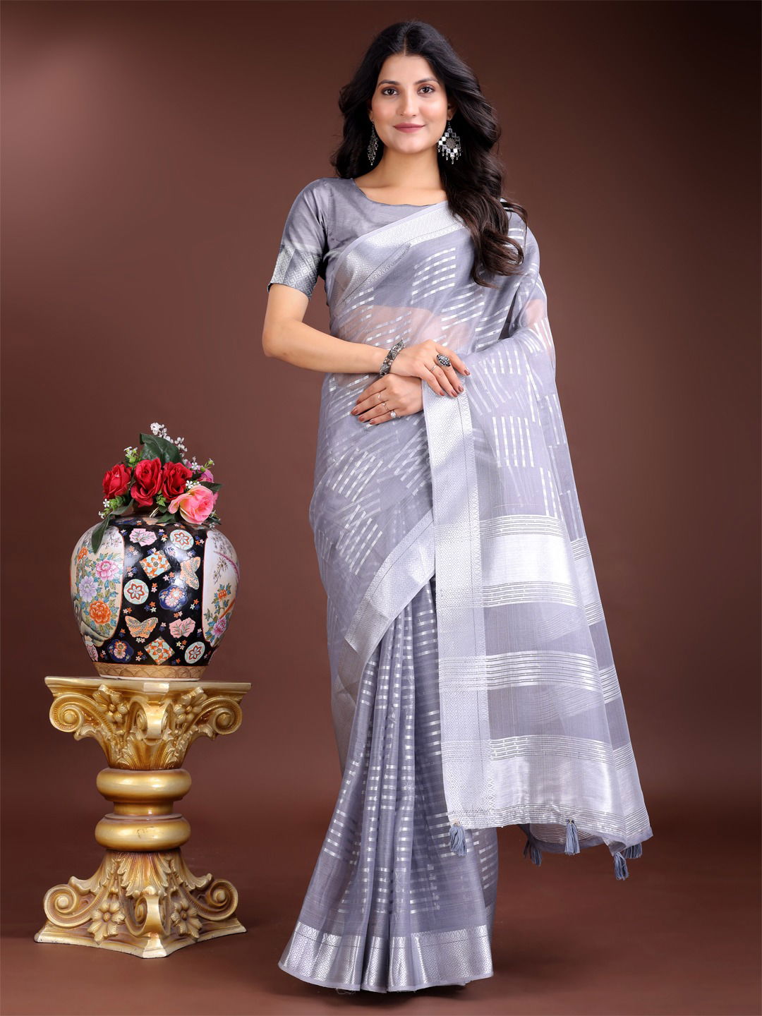 Venice By Astita Organza Wholesale Saree Suppliers In Mumbai